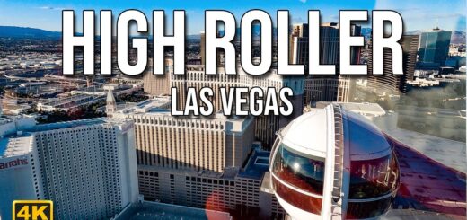 High Roller Las Vegas [4K] | World's Tallest Observation Ferris Wheel | Las Vegas, Nevada