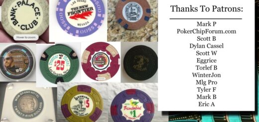 High Roller Table July 2022 - Top 10 Casino Chips Sold