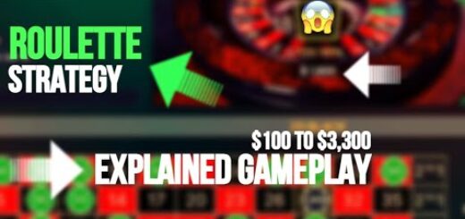 How to Win at Roulette with my Strategy, explained gameplay!