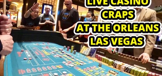 Live Casino Craps at The Orleans in Las Vegas with the Hawaii Craps Shooters