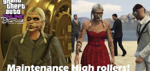 Maintenance Entry High Roller Exit - Casino Heist GTA Online Undetected Stealth