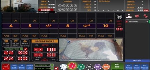 Play Crapsee Live 6:30 pm eastern #crapsstrategy #crapsnation #crapstable