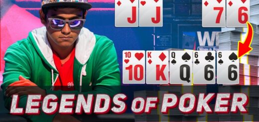 SICKEST poker SUCKOUTS at Final Table LEGENDS of POKER