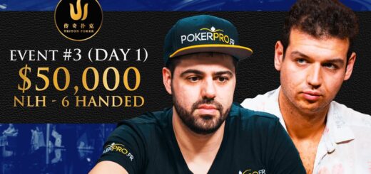 Triton Poker Cyprus 2022 - Event #3 $50K NLH 6-Handed - Day 1