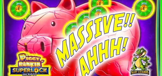 UNEXPECTED MASSIVE MAJOR JACKPOT WIN! Superlock Jackpot Piggy Bankin Slot LIVESTREAM HIGHLIGHT