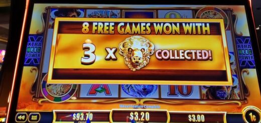 VEGAS PT. 3 - 1ST SPIN BONUSES AT the SAME TIME. BUFFALO CHIEF,  DRAGON LINK & BUFFALO REVOLUTION