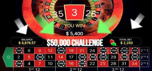 $50,000 challenge with my Roulette System P.1 - Auto Roulette