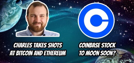 Coinbase Stock to Moon Soon? Charles takes shots at Bitcoin and Ethereum.