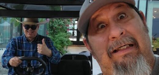 ?  Cruising The Streets Of Las Vegas ? Live!! In A Golf Cart $$$ 