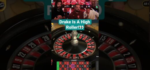 Drake Is A High Roller On Roulette! #drake #bigwin #unlucky #roulette #shorts