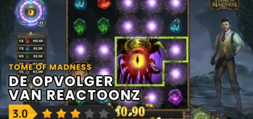 Gokkast Review: Rich Wilde and the Tome of Madness (Play'n Go)