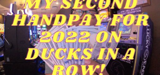 MY SECOND HANDPAY FOR 2022 ON DUCKS IN A ROW AT KICKAPOO LUCKY EAGLE CASINO! @PINOYTEXAN SLOTS