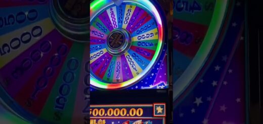 Side By Side $3500 WHEEL SPIN JACKPOTS on $100 Wheel Of Fortune Slot Machines at Bellagio Las Vegas