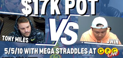 We WON 5K playing 5|5|10 NLH with Tony Miles & @JWin Poker  at @GPC LIVE! INSANE GAME!!! #pokervlog