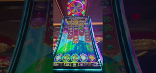 Wheel of Fortune High Roller free games! Downtown Vegas!#fyp #slots #gambling #lasvegas #degenerate