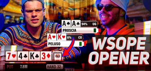 BRUTAL POKER RIVER CARDS at WSOP Europe 2022 Opener