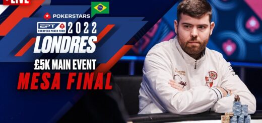 EPT Londres 2022 £5K Main Event - MESA FINAL ♠️ PokerStars Brasil