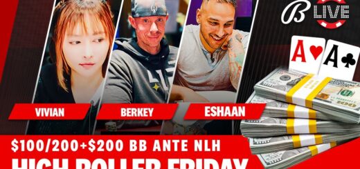 HIGH ROLLER FRIDAY - $100/$200/$200 - Live at the Bike!