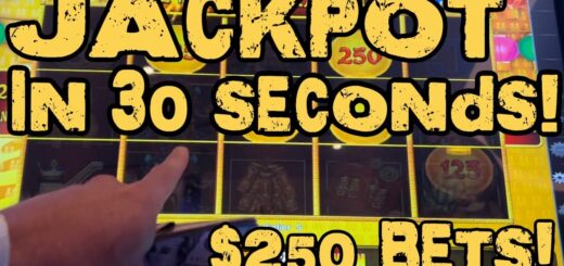 JACKPOT IN 30 SECONDS!!! $250 BETS!