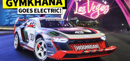 Ken Block’s ELECTRIKHANA: High Stakes Playground; Las Vegas, in the Audi S1 HOONITRON