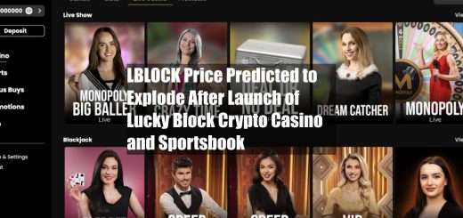 LBLOCK Price Predicted to Explode After Launch of Lucky Block Crypto Casino and Sportsbook