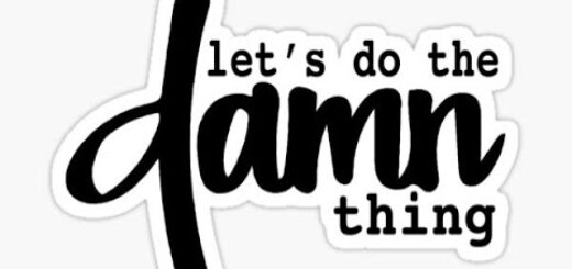 Let's do the damn thing!