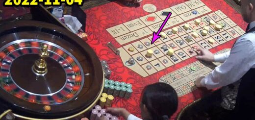Live Roulette Table Evening In Casino Las Vegas Hot Session Big Bet✔️ 2022-11-04