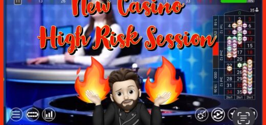 ?NEW CASINO? High risk session!! Black 11 roulette strategy ?