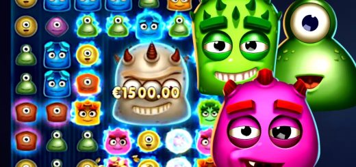 Reactoonz Garga Slot Bonus Big Win