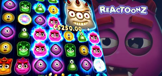 Reactoonz Garga Slot Huge Big Win Bonus