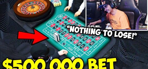 Summit1g BETS $500,000 On RED In ROULETTE After Getting SCAMMED By The Casino For $700,000