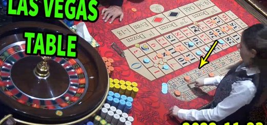 Table Roulette Las Vegas Casino Session Morning Big Bet Big Loss Exclusive✔️ 2022-11-23