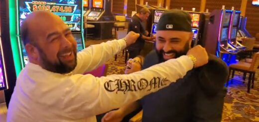 VEGAS PT. 4 - THEY'RE GONNA KICK US OUT THE HIGH LIMIT ROOM, $400 GP IN LIGHTNING LINK HEART THROB