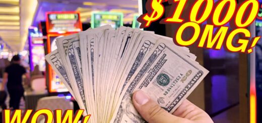 $1,000 vs 50 SLOT MACHINES