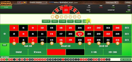 30's come in eventually breaking all laws of roulette .. Never bet like me, high rollers only !