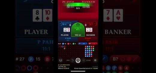 Baccarat winning strategy ? Won 25 $  #baccarat