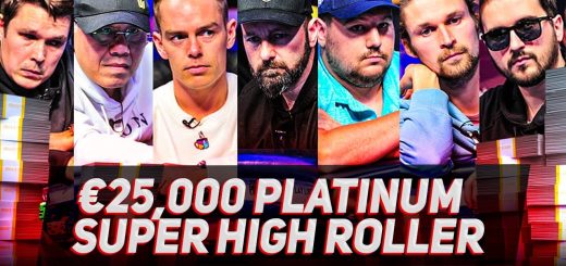 €25,000 Platinum Super High Roller Final Table Highlights, Best Poker Moments