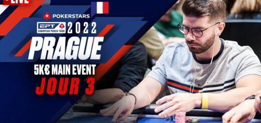 EPT Prague 2022 5K€ MAIN EVENT - Jour 3 Cards Up commenté par Benny & Yu ♠️ PokerStars en Français