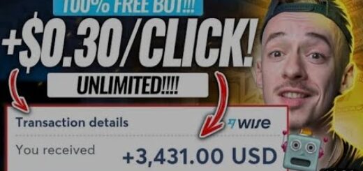 FREE BOT Pays You $0.30 PER CLICK! Earn $100/DAY Doing This Easy Method! (Make Money Online 2022)