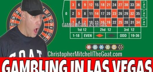 Gambling In Las Vegas- Christopher Mitchell Plays LIVE Roulette.