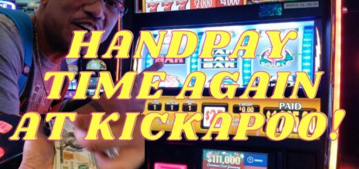 HANDPAY TIME AGAIN ON SIZZLING ROSE AT KICKAPOO LUCKY EAGLE CASINO! @pinoytexanslots