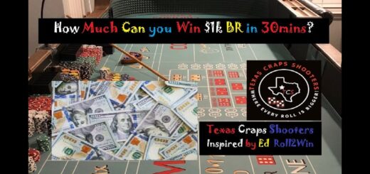 How much profit can you make with $1k bankroll in 30 minutes?  #craps #crapsstrategy #crapsnation