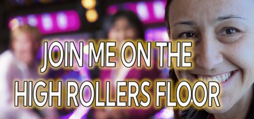 Let's get lucky on the high rollers floor/ watch me win over $30,000 on the slots