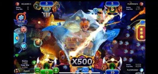 Over $5k in winnings on Golden Dragon fish table