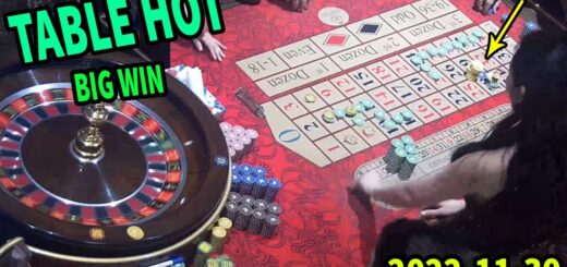 Roulette New Session Table Night Tuesday a lot of Bet Las Vegas Casino Exclusive✔️ 2022-11-30