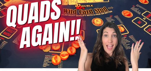 ⭕️ So Many Quads!! Wild Card Stud Poker with @Pitbull Poker #poker #slot500club #casino