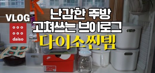 Sub)다이소추천템 /불편한 주방셀프로 바꾸기/ 사용이 편리한 주방수납/잔나비콘서트 vlog/청소기언박싱
