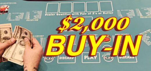 TABLE GAMES RETURNS WITH $2,000 BUY-IN