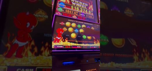 Wicked wheel at Winstar casino in Oklahoma