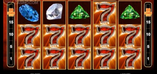 20 Diamonds Slot - Mega Big Win